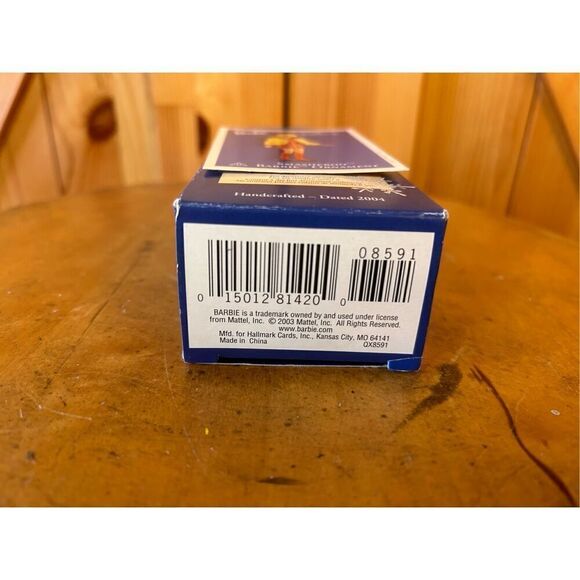 Hallmark 2004 SMASHEROO BARBIE Keepsake Ornament #11 in Series (4432) - Picture 9 of 9